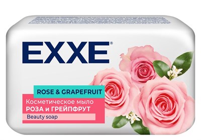 EXXE Косметическое мыло "Роза и грейпфрут" 90г, 1 шт С0007683 - фото 17202