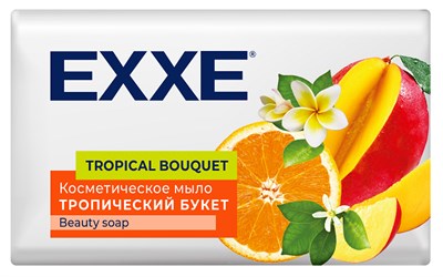 EXXE Косметическое мыло "Тропический букет" 90г, 1 шт С0007684 - фото 17203