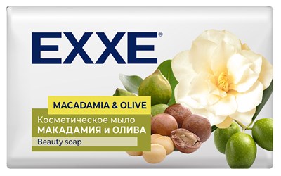EXXE Косметическое мыло "Макадамия и олива" 90г, 1 шт С0007685 - фото 17204