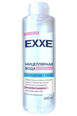 EXXE Мицеллярная вода "Очищение+уход" 400 мл С0006676 - фото 17214