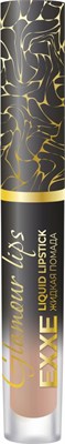 EXXE Жидкая губная помада Glamour lips 01 «Шёлковый бежевый» (3 мл) С0007616 - фото 17225