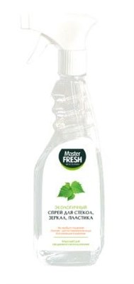 Master FRESH Экологичный спрей для СТЕКОЛ, ЗЕРКАЛ, ПЛАСТИКА 500мл С0006849 - фото 17236