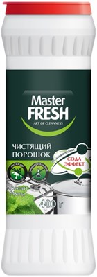 Master FRESH чистящий порошок Сода-Эффект с закрывающейся крышкой, 400г С0007855 - фото 17244