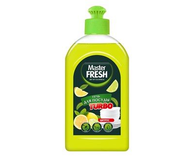 Master FRESH гель для мытья посуды TURBO цитрус 500мл С0007899 - фото 17249