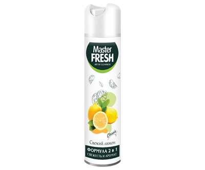 Master FRESH Classic освежитель воздуха Свежий лимон 300 мл С0007895 - фото 17351