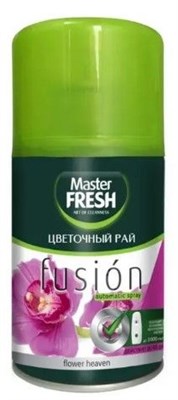 Master FRESH освежитель воздуха сменный баллон Цветочный рай 250 мл С0006614 - фото 17369