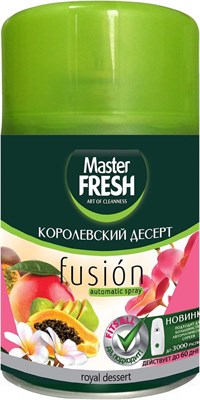 Master FRESH освежитель воздуха сменный баллон Королевский десерт  250 мл С0006616 - фото 17372