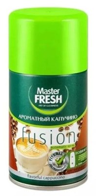 Master FRESH Освежитель воздуха сменный баллон Ароматный капучино 250 мл С0006484 - фото 17375