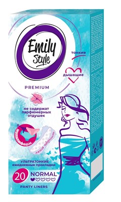 Emily STYLE MULTIFORM прокладки ежедневные, 20 шт, ультратонкие С0007656 - фото 17442