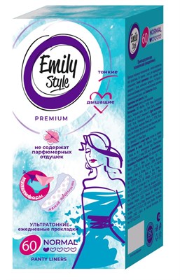 Emily STYLE MULTIFORM прокладки ежедневные, 60 шт , ультратонкие С0007657 - фото 17443