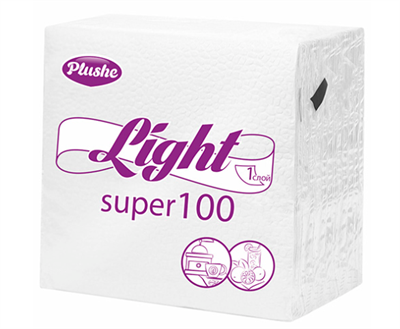 СБ22,5 Plushe Light, 1 слой, 90 лист, бел/пастель, сплошное, 15 в уп 2774-3 - фото 17530