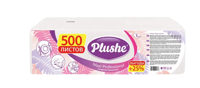 СБ24 Plushe Maxi Professional,1сл, 500л, бел/пастель,сплошное,4 в уп 83007-5 - фото 17537