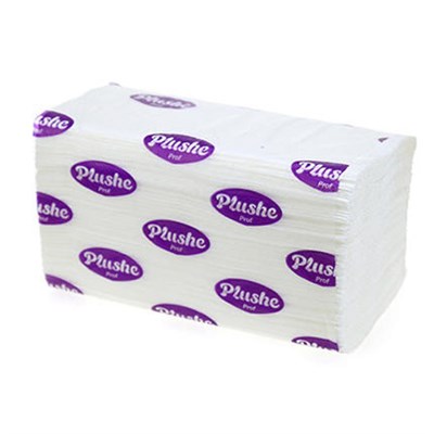 ПБ V-1(26)-200-20вц Plushe Professional V-слож, 1 сл, 26 г/м2, 200 л, вост.цел, 20 в кор 18483 - фото 17583