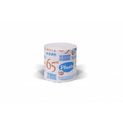 ТБс EcoPlushe 65м, 1слой, серая, б/втулки, 32 в уп 3076 - фото 17638