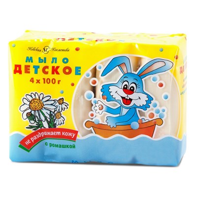 ДЕТСКОЕ НК мыло туал 4х100г дет Ромашка DhzlLtN9hYLLZJYbpg7Mf0 - фото 24964