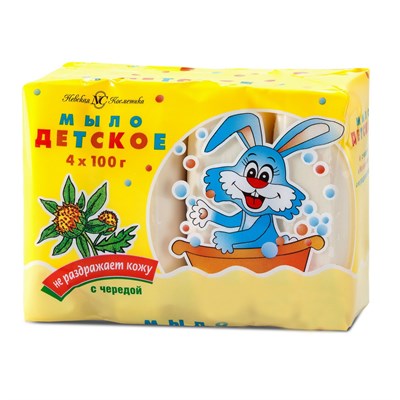ДЕТСКОЕ НК мыло туал 4х100г дет Череда 3K0KHF8Fjze4uRM70N3IM3 - фото 24965