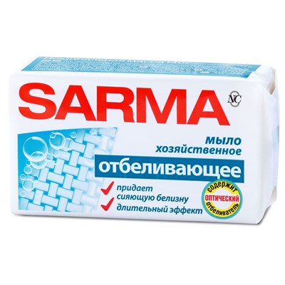 САРМА мыло хоз 140г д/стирки Отбеливающее qHI9gVZFiSxzfp25zAjLR3 - фото 25005
