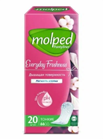 MOLPED Ежедневные прокладки EVERYDAY FRESHNESS, 20 шт*24 в уп ББ01648