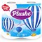ТБ PLUSHE Light, 2 слоя*4 рул*12,5м, белая/пастель, 12 в уп 16214-1 - фото 17551