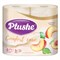 ТБ Plushe «Comfort care» Honey Nectarine, персик, аромат., 4 рул., 3 слоя, 12 в уп 80285 - фото 17570